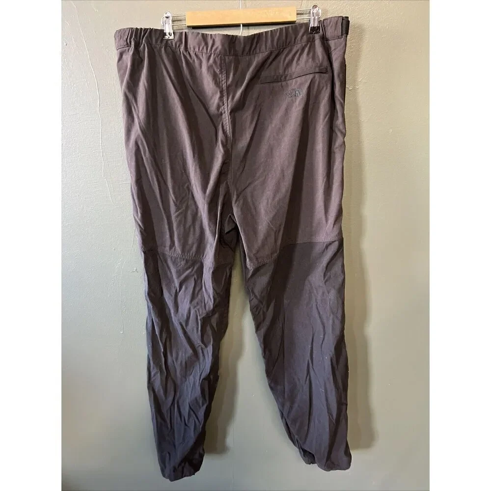 The North Face Pants Mens Large Black Belted Nylon Hiking Performance